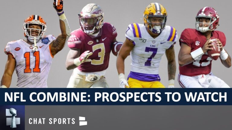 6 NFL Draft Combine players