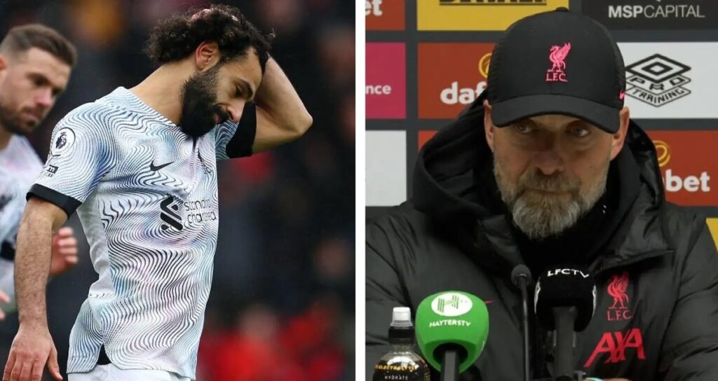 Liverpool Klopp urges caution with Salah ahead of return